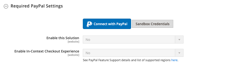 Connect your PayPal account